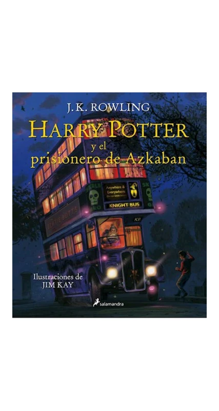 HARRY POTTER Y EL PRISIONERO DE AZKABAN ILUSTRADO